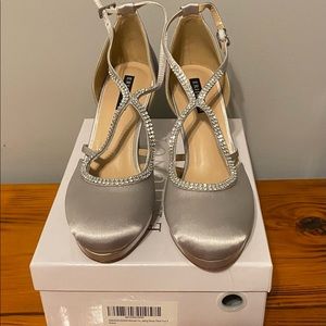 Silver Wedding Shoes